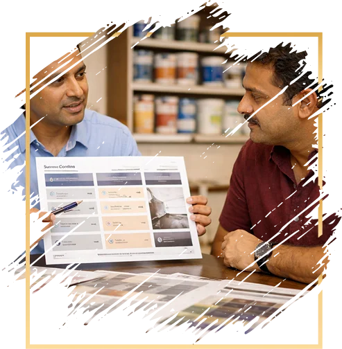 Our approach to paint selection